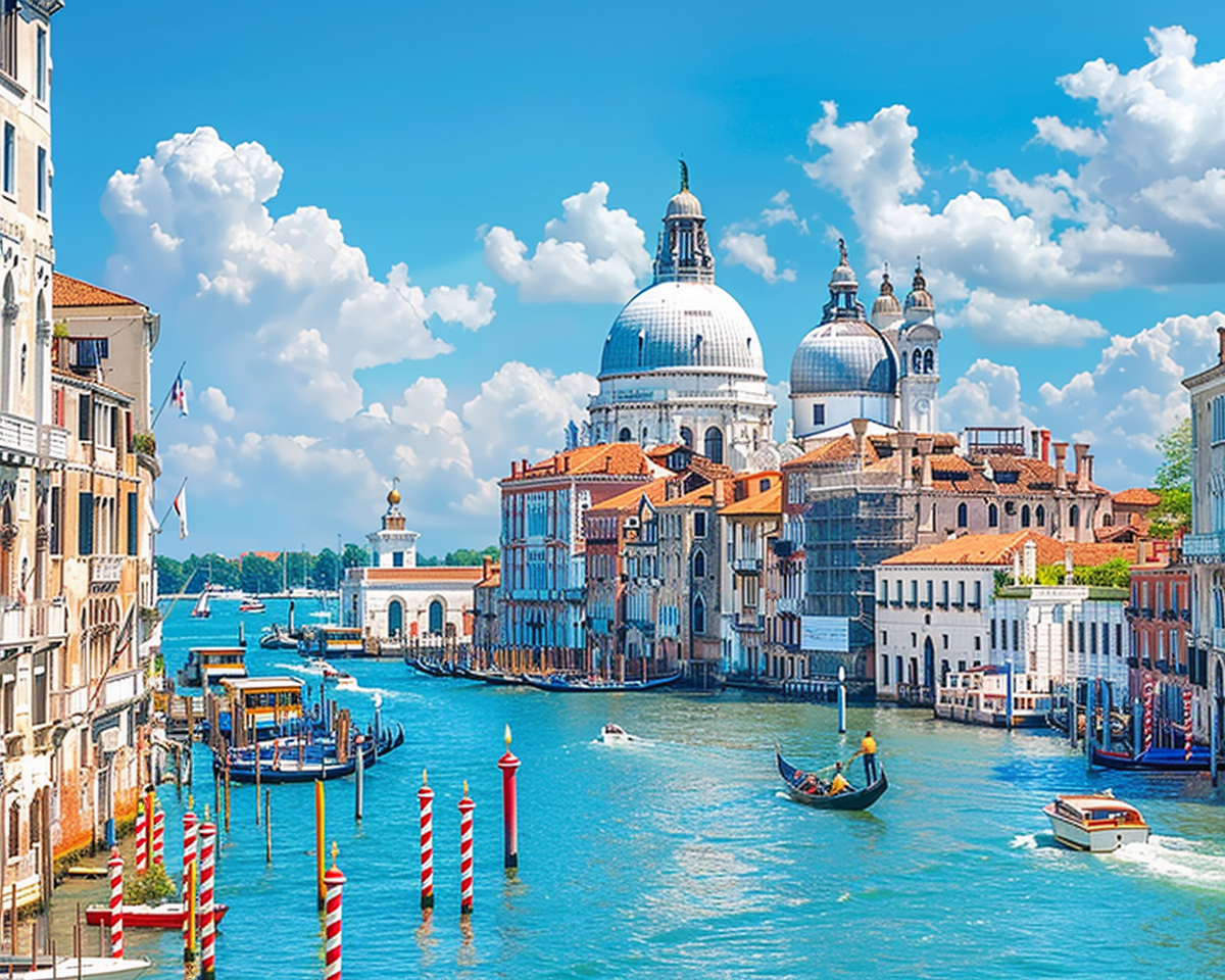 Grand Canal à Venise - Italie .fr