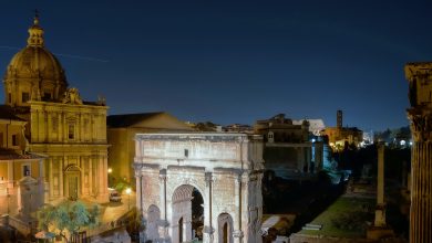 Arc de Septime Sévère à Rome